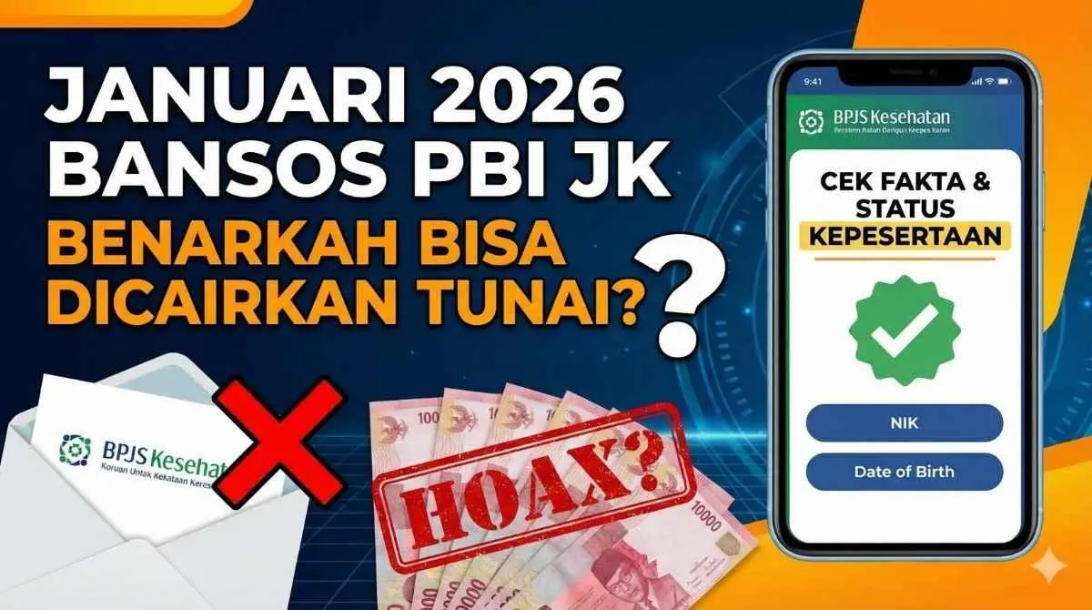 Status PBI JK Bisa Dicabut, Ini Cara Cek Bantuan yang Masih Aktif
