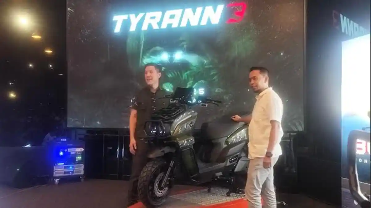 Tyranno Bikin Transisi ke Motor Listrik Terasa Lebih Wajar, Handling-nya Jadi Andalan