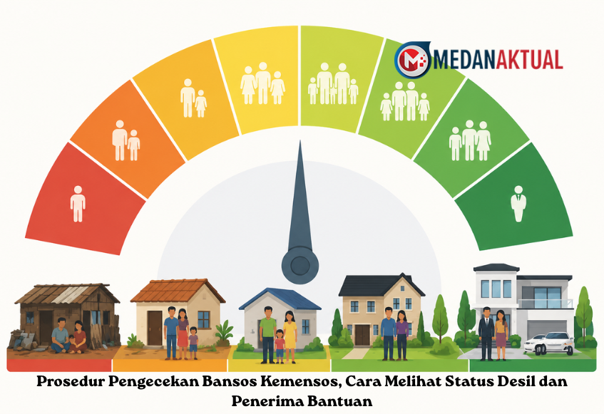 Cek Bansos Kemensos dari NIK, Desil Keluarga Kini Bisa Terlihat Daring