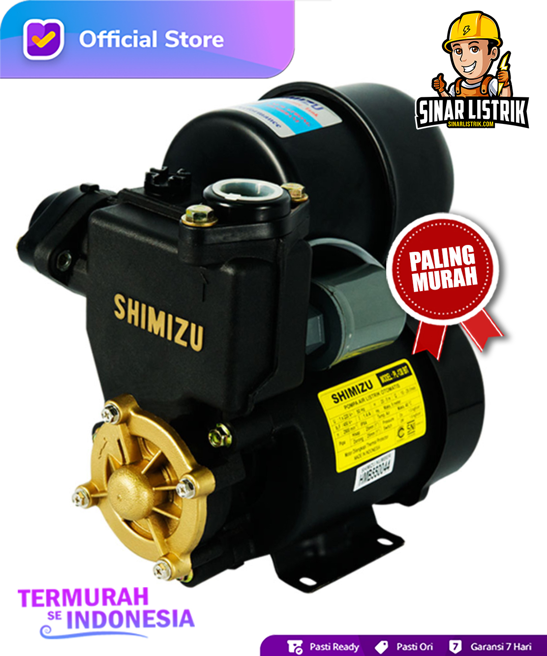 Bukan Sumur Saja, Shimizu PL-138 BIT Menahan Karat Agar Air Tetap Jernih