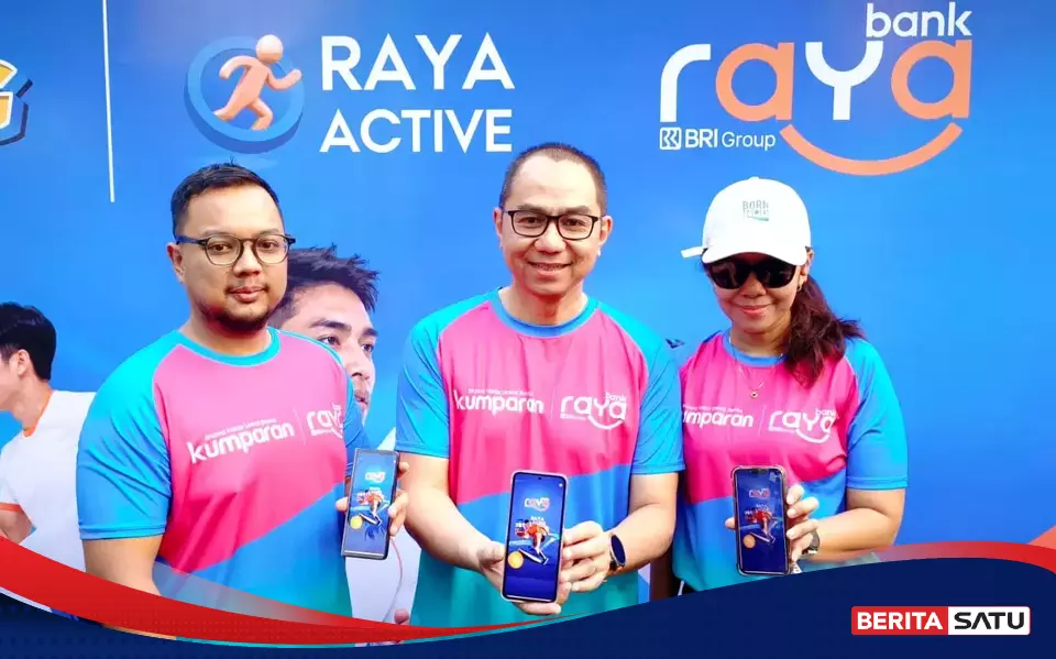 Langkah Kaki Kini Bisa Jadi Tabungan, Bank Raya Hadirkan Raya Active
