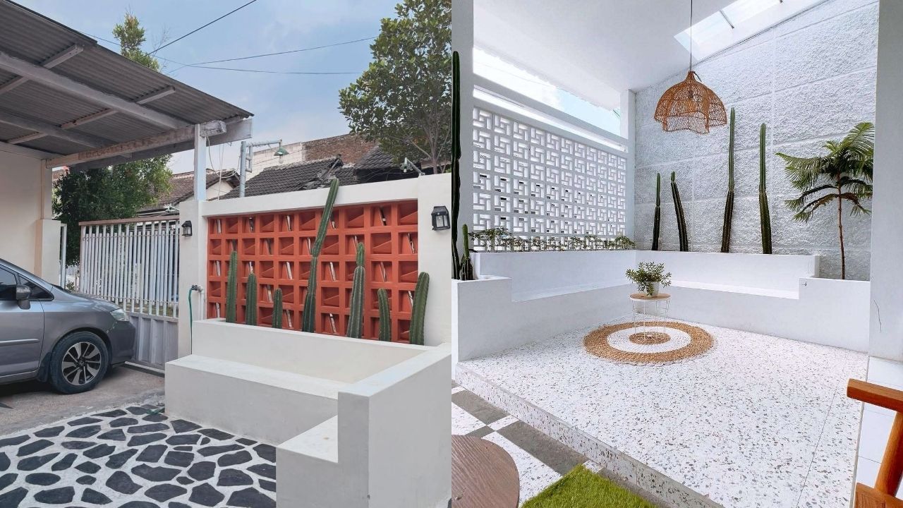 7 Desain Fasad Roster yang Bikin Rumah Lebih Sejuk Tanpa Terlihat Terbuka