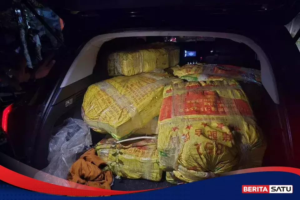325 Kg Sabu Senilai Rp 585 Miliar Disergap di Aceh, Dua Tersangka Ikut Diamankan