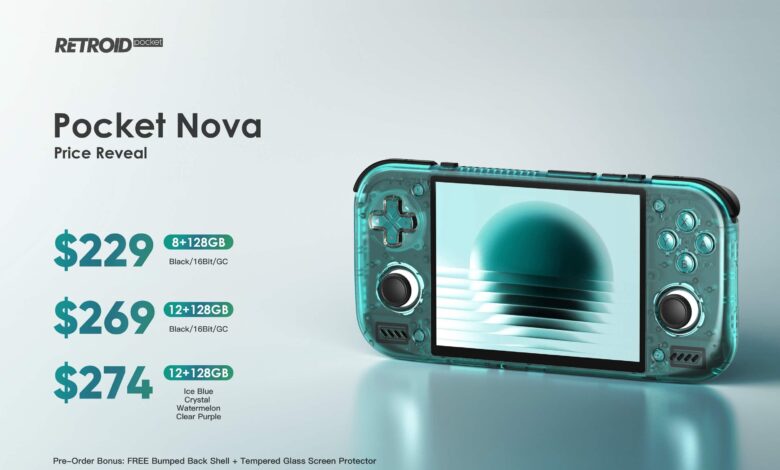 Pocket Nova Langsung Punya Ekosistem Resmi, Aksesori Retroid Dibuka dari Casing ke Layar Kedua