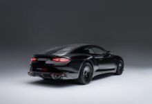 Brabus 900 Superblack, Continental GT Speed Berbalut Hitam Total dengan 900 dk