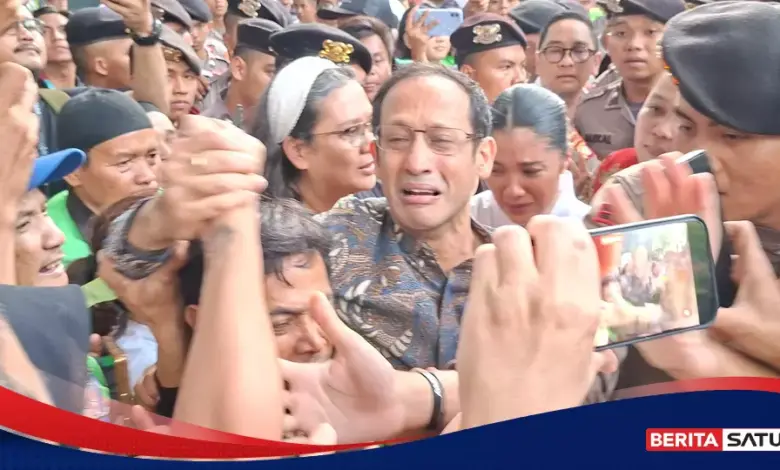 Nadiem Menangis Usai Divonis 10 Tahun, Vonis Rp 809 Miliar Picu Langkah Banding
