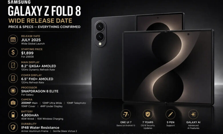 Layar Luar Galaxy Z Fold 8 Wide yang Lebih Lebar Bisa Ubah Cara Orang Pakai Foldable