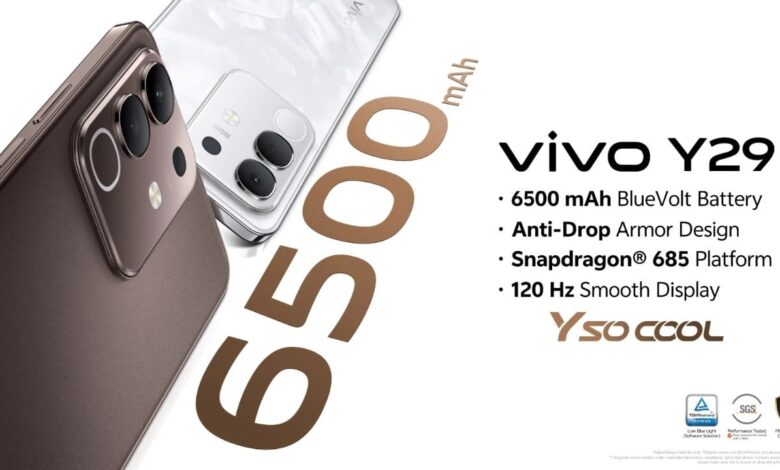 80W FlashCharge dan Layar Lengkung 3D, Vivo Y29 Tampil Premium di Kelas Y-Series