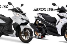 Aerox 155 Connected Menawarkan Sensasi Sport yang Sulit Ditandingi Vario 160