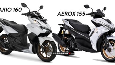 Aerox 155 Connected Menawarkan Sensasi Sport yang Sulit Ditandingi Vario 160