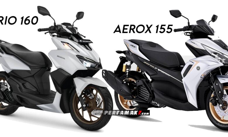Aerox 155 Connected Menawarkan Sensasi Sport yang Sulit Ditandingi Vario 160