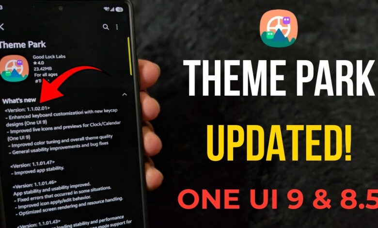 Theme Park Samsung Bereskan Bug Ikon di Galaxy Non-One UI 9, Pengguna Good Lock Diuntungkan