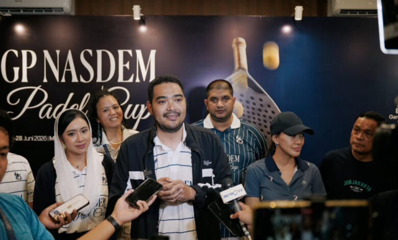 Padel Jadi Senjata NasDem Dekati Gen Z, Strategi Prananda Dibaca untuk Pemilu 2029