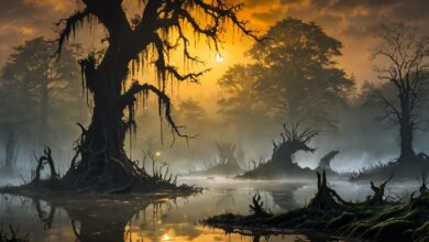 6 Prompt Gemini AI untuk Foto Rawa Berkabut yang Tetap Terlihat Natural