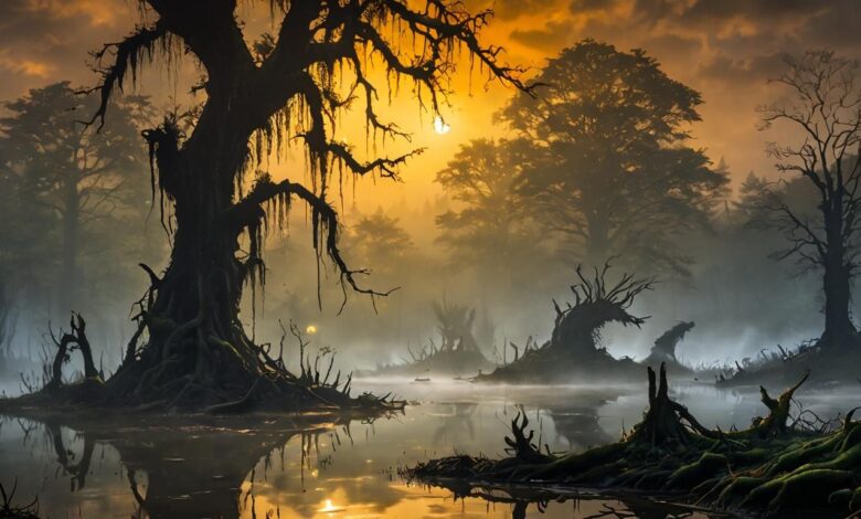 6 Prompt Gemini AI untuk Foto Rawa Berkabut yang Tetap Terlihat Natural