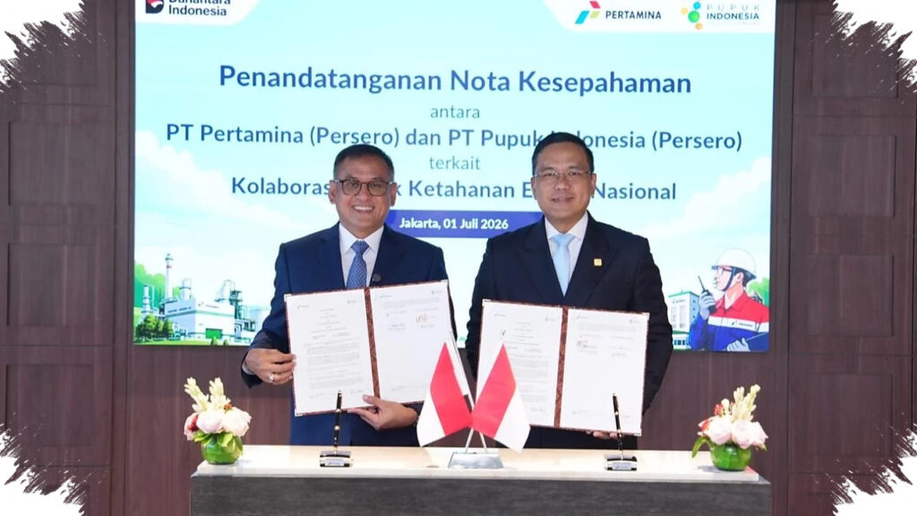 Pertamina dan Pupuk Indonesia Bidik Sinergi Besar, Energi dan Pangan Jadi Satu Arah