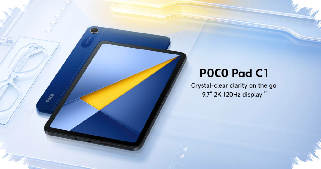 Baterai 7.600 mAh dan Layar 2K 120Hz, POCO Pad C1 Makin Sulit Diabaikan