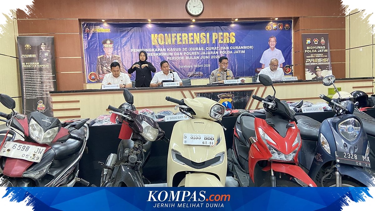 Narkoba Membayangi Curanmor Jatim, Pelaku Anak Makin Mendominasi