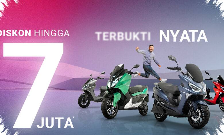 7 Motor Listrik Murah Akhir Juni 2026, Harga Termurah Mulai Rp 5,9 Juta