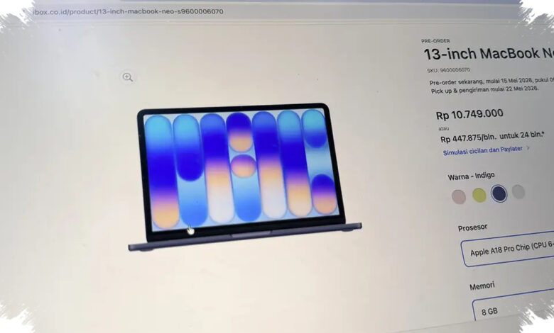 MacBook di Indonesia Naik Sampai Rp 9,5 Juta, Sejumlah Varian Masih Habis