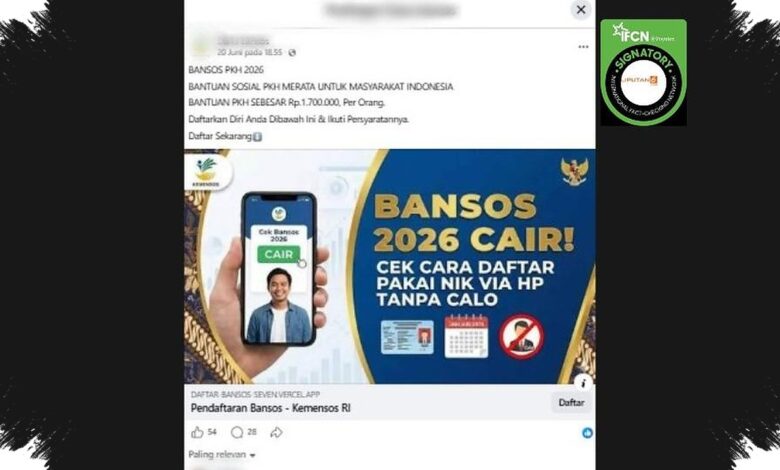 DTSEN Dipercepat, Bansos 2026 Berpeluang Cair Lebih Cepat ke Warga