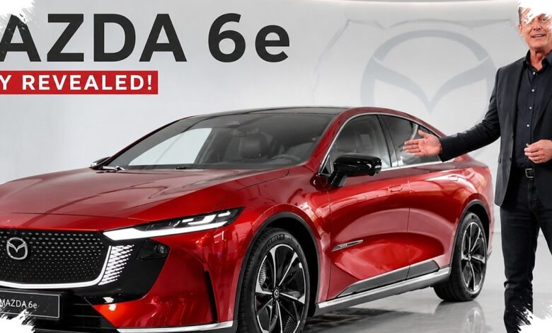 Mazda 6e Siap Tancap Gas ke Indonesia, Andalkan Jarak Tempuh dan Fast Charging