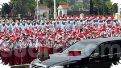 Lukashenko Bermalam di Istana Negara, Pengawalan Berkuda Ini Bikin Penyambutan Makin Istimewa