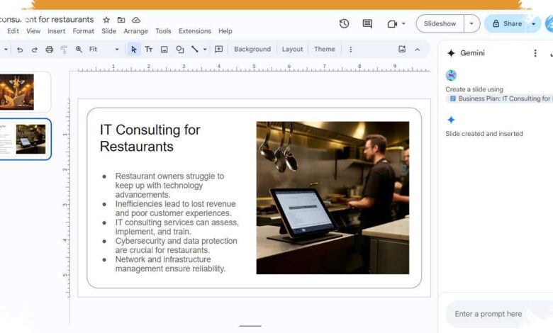 Gemini Kini Bisa Menyusun Slide dari Email dan File, Kerja Repetitif di Slides Terpangkas