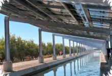 Panel Surya di Atas Kanal California, Janji Hemat Air dan Listrik yang Mengejutkan
