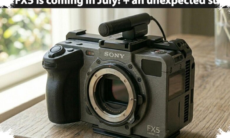 Sony FX5 Disebut Siap Ubah Peta Kamera Sinema, Open Gate 5K dan Triple-Base ISO Jadi Andalan