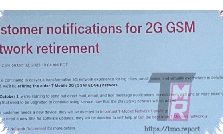 2G T-Mobile Tinggal Menghitung Waktu, Pengguna Ponsel Lama Harus Segera Bersiap