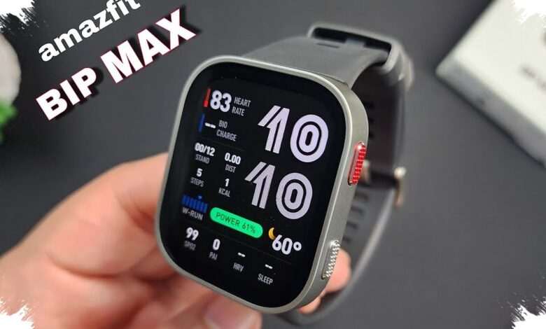 Amazfit Bip Max Tawarkan Baterai 20 Hari dan GPS Lengkap di Bawah Rp 2 Juta