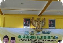 Golkar Surabaya Gaspol ke Akar Rumput, Muslur XI Libatkan 32 Kelurahan