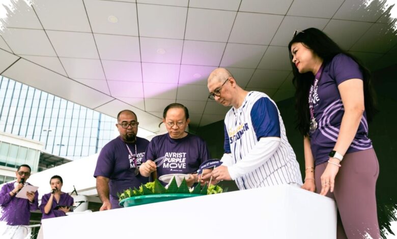 850 Peserta Meramaikan Avrist Purple Move 2026, Lari Sehat yang Penuh Makna