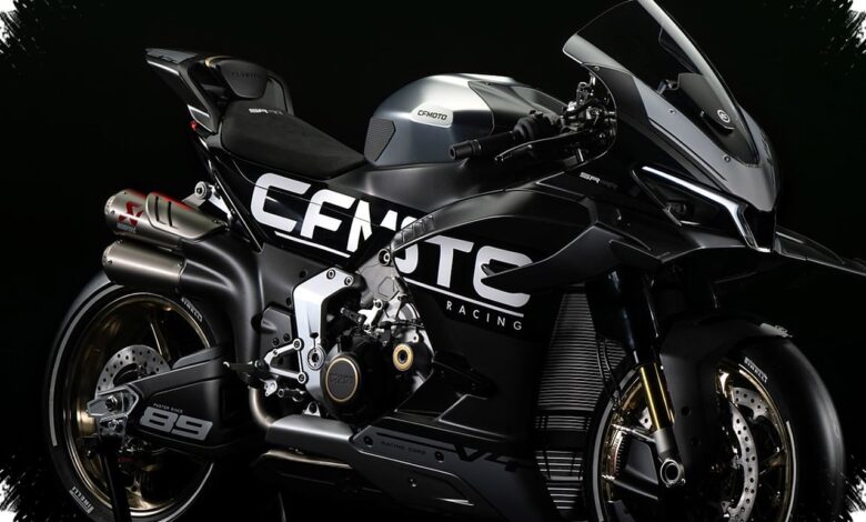 CFMOTO V4 SR-RR Mengancam Kelas Ducati, 212 Hp dan 315,82 Km/Jam