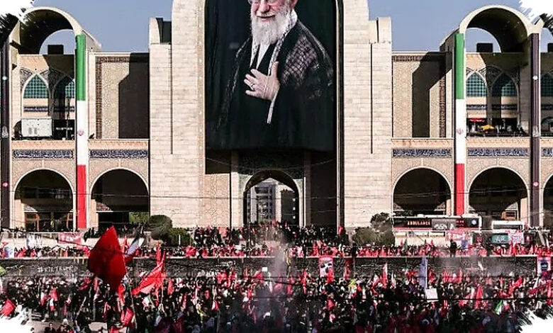 Di Pemakaman Khamenei, Seruan Kematian Trump Menggema di Tengah Lautan Pelayat