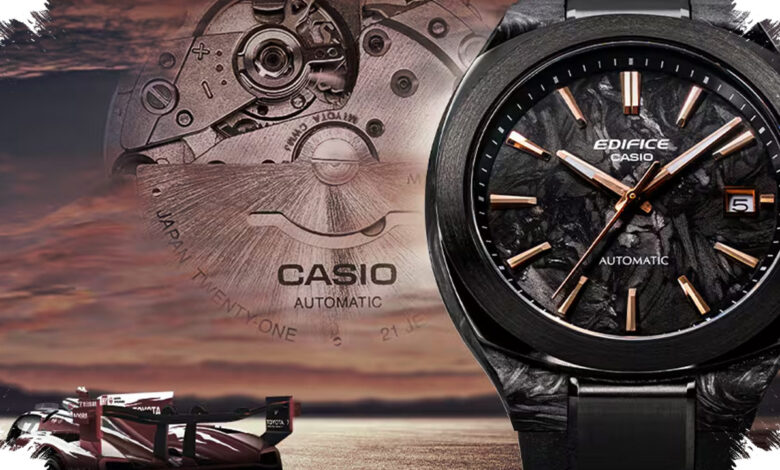 Casio Edifice EFK-200 Hadir Lebih Ringkas, Ada Model Karbon Tempa Rp5,5 Jutaan