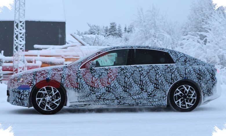 AMG C-Class Electric Tertangkap Uji Jalan, Rumor 789 HP Makin Menguat