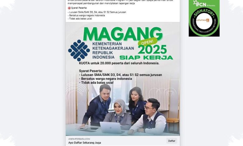 Peluang Magang Nasional Dibuka Lebih Luas, Lulusan SMA-SMK Menunggu Syaratnya