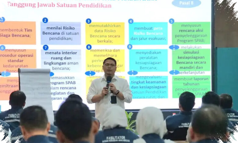 50 Guru Jatim Didorong Jadi Ujung Tombak, Sekolah Aman Bencana Masih Tertinggal