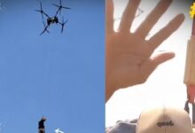 Petani Jombang Bergelantungan di Drone, Aksi 1,5 Kilometer Ini Picu Pertanyaan Serius