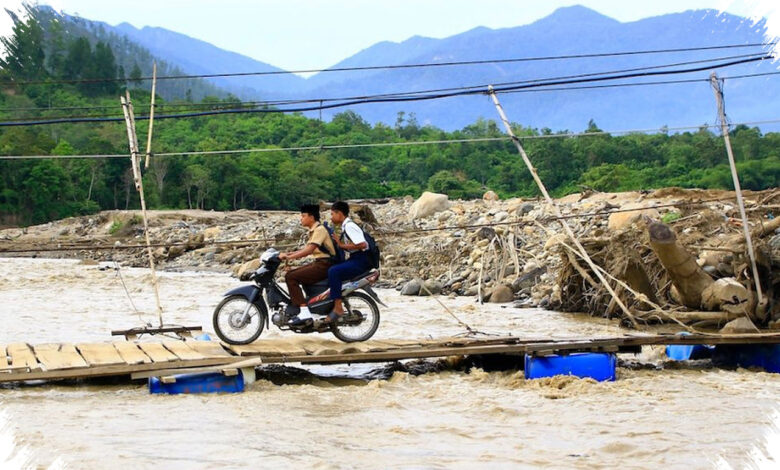 Jembatan Perintis Garuda Dikebut, Akses Warga Linge Segera Pulih