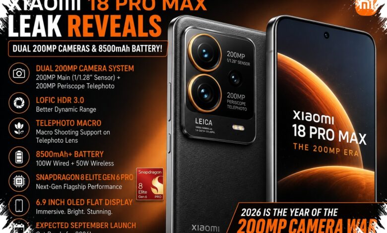 Xiaomi 18 Pro Max Siapkan Lompatan Besar, Chip 2nm dan Baterai 8.500mAh Menguat