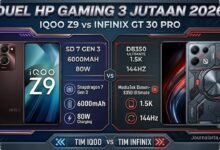 iQOO Z9 Lebih Stabil, Infinix GT 30 Pro Lebih Gahar untuk Gaming Rp3 Jutaan