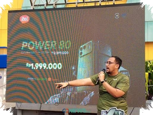Baterai 7.000 mAh dan IP69 Bikin Itel Power 80 Terlihat Beda di Kelas Rp 2 Jutaan