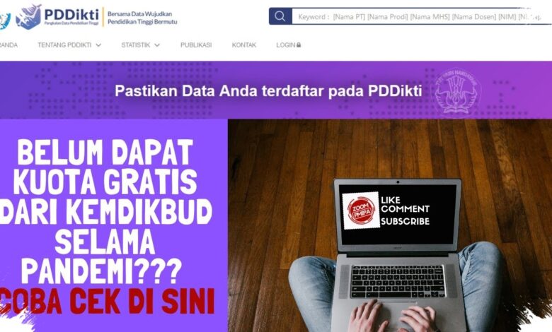 Data PDDIKTI Salah Bisa Hambat Beasiswa dan Lamaran Kerja, Ini Cara Ceknya