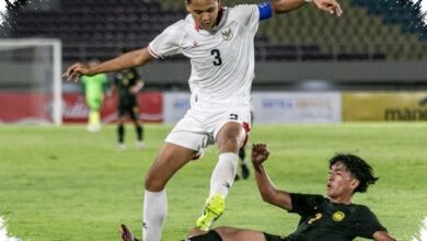 Garuda Muda Tampil Menekan Sejak Awal, Malaysia Tumbang 3-0 di Manahan