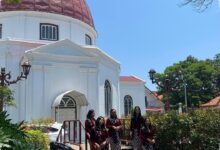 Kota Lama Semarang Diserbu Wisatawan, Lonjakan Libur Sekolah Tembus 50 Persen