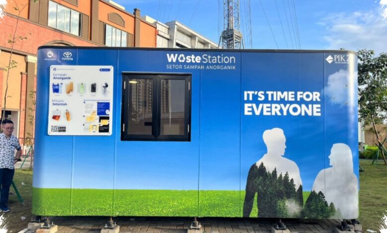 Waste Station di Balai Kota Jakarta, Toyota Ubah Tempat Sampah Jadi Ruang Edukasi
