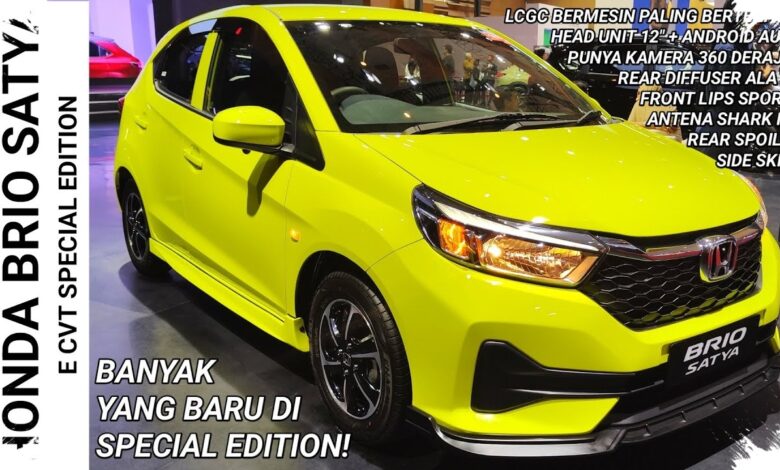 Honda Brio E CVT Kembali Diproduksi, Pilihan Aman yang Siap Menekan Rival LCGC